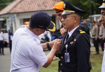 KAI Daop 5 Purwokerto Lakukan Apel Gelar Pasukan