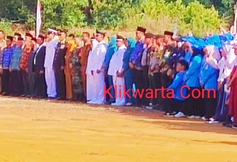 Kecamatan Telok Sebong Upacara Bendera HUT ke-80 RI