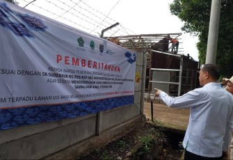 Kemenag Apresiasi Warga Mengosongkan Secara Mandiri