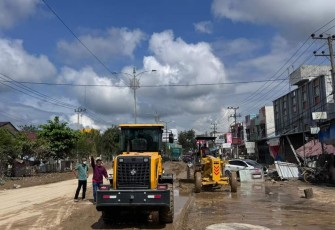 Kementerian PU dan BUMN Karya Bangun Jalan serta Pasok Air Bersih di Aceh Tamiang