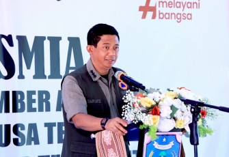 Kepala BNPB Letjen TNI Dr. Suharyanto di salah satu titik lokasi yang berada di Desa Kiuola, Kecamatan Noemuti, Kabupaten Timor Tengah Utara (TTU). 