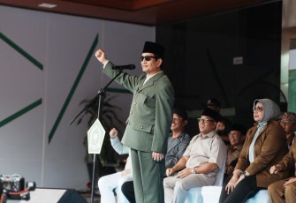 Menag Nasaruddin, dalam kegiatan Bersepeda Onthel Bersama Guru Lintas Iman, di Jakarta, Minggu (23/11/2025).