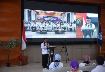 Mendikdasmen Abdul Mu’ti saat Menutup Pelatihan 431 Calon Kepala Sekolah