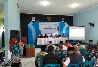 Danramil 0801/03 Arjosari Letda Cke Misrum Hadiri Musrenbang