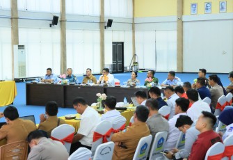 Rapat Koordinasi Pimpinan Daerah terkait Kesiapan Menyambut Perayaan Natal Tahun 2025 dan Tahun Baru 2026 (Nataru) 