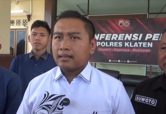 Kasat Reskrim Polres Klaten AKP Taufik Frida Mustofa, S.Tr.K., S.I.K., M.H.