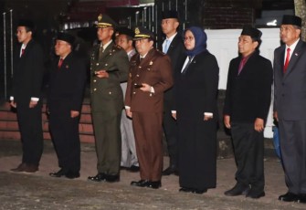 Apel Kehormatan dan Renungan Suci (AKRS) digelar sebagai rangkaian peringatan HUT ke-80 Kemerdekaan Republik Indonesia.