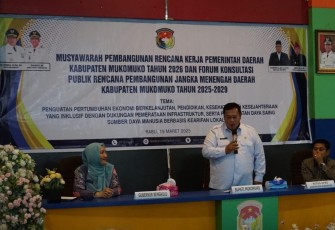 Bupati Kabupaten Mukomuko Provinsi Bengkulu, H Choirul Huda, SH