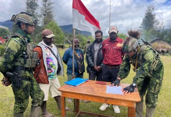 TNI dan Rakyat Teguhkan Sikap Tolak OPM