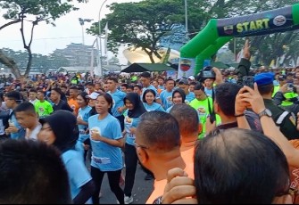 Ribuan Peserta Ikuti Fun Run 5K pada HUT ke-75 Kodam I/BB.
