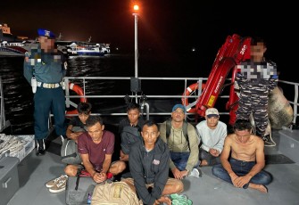 TNI AL saat Berhasil Gagalkan TPPO di Tanjung Balai Karimun