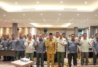 Workshop dengan tema penggunaan Aplikasi SIM LINMAS dalam Memberikan Layanan kepada Masyarakat Kelompok Rentan pada Selasa (1542025).