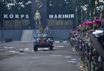 Aksi Prajurit Petarung Marinir Pukau Panglima Australia Saat Kunjungi Markas “Hantu Laut”