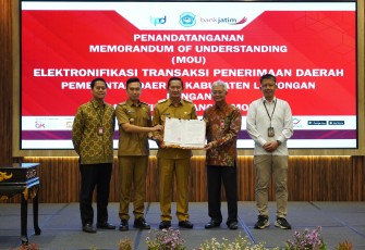 Bank Jatim dan Pemkab Lamongan Sinergitas ETPD dan Salurkan CSR