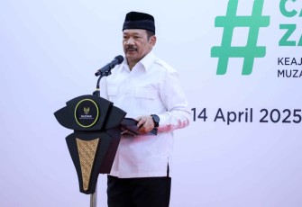 Ketua BAZNAS RI, Prof. Dr. KH. Noor Achmad, MA dalam keterangan tertulis di Jakarta