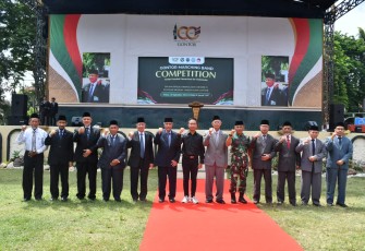 Kasdim Ponorogo Hadiri Pembukaan Gontor Marching Band Competition