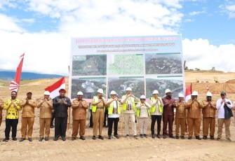 Menteri Dalam Negeri (Mendagri) Muhammad Tito Karnavian melakukan kunjungan kerja ke Wamena, Kabupaten Jayawijaya, Papua Pegunungan, Selasa (12/8/2025)