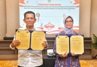 Pemprov Kepri-BPH Migas Teken Kerja Sama Pengendalian dan Pengawasan Pendistribusian Jenis BBM Tertentu dan BBM Khusus