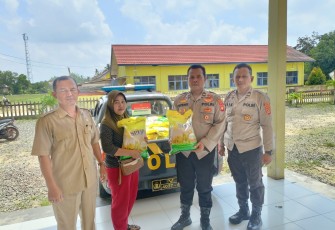 Polsek Belitang III Kembali Gelar Gerakan Pangan Murah