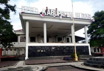 DPRD Kabupaten Blitar, Senin 8 September 2025. (Foto : Klikwarta.com)