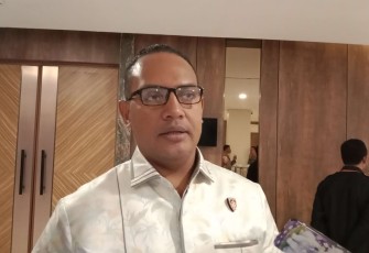 Kasat Reskrim Polres Supiori Ipda Daniel Z Rumpaidus, SH MH