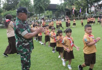 Serunya Kemah di Kodim 0806/Trenggalek