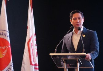 Ketua Umum Pengurus Pusat Persatuan Basket Seluruh Indonesia (PP Perbasi) Budisatrio Djiwandono