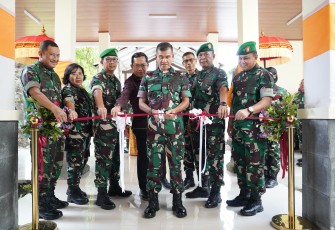 Panglima Kodam IX/Udayana, Mayjen TNI Muhammad Zamroni, S.IP., M.Si Resmikan Ruang Rawat Inap Ratna di Rumah Sakit Tingkat II Udayana, Kota Denpasar