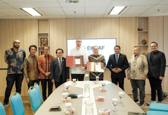 Menteri Ekonomi Kreatif/Kepala Badan Ekonomi Kreatif (Menekraf/Kabekraf) Teuku Riefky Harsya menerima audiensi PT Sinergi Corpora Utama (Synco Group)