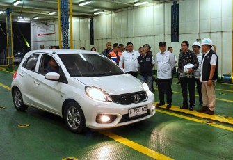 Menhub Cek Kesiapan Pelabuhan Indah Kiat sebagai Buffer Zone Kawasan Pelabuhan Merak