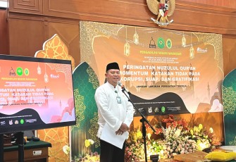 Pengadilan Negeri (PN) Makassar, Sulawesi Selatan (Sulsel) mengadakan acara buka puasa bersama yang bertepatan dengan Nuzulul Qur'an
