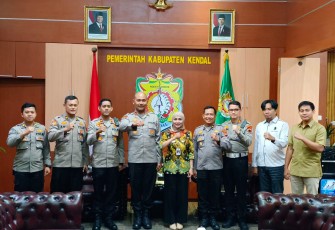 Polres Kendal Gandeng Pemkab Kawal Kondusifitas