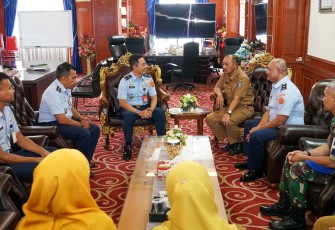 Sekdaprov Kepri Terima Kunjungan Kepala Oditurat Militer Bahas Pembangunan Kantor Odmil di Batam