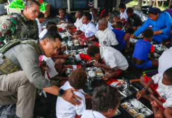 Kogabwilhan III saat Turun Langsung Bantu Warga Krepkuri lewat Baksos