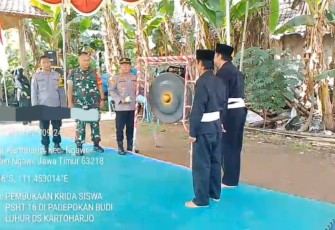 Jaga Tradisi Warisan Budaya,Babinsa Koramil 0805/01 Ngawi Hadiri Krida Siswa Tahun 2025 PSHT Cabang Ngawi