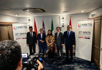 Wakil Menteri Luar Negeri RI, Arrmanatha Nasir, menghadiri Pertemuan Menteri Luar Negeri MIKTA (MIKTA FMM) ke-27 di Johannesburg, Afrika Selatan