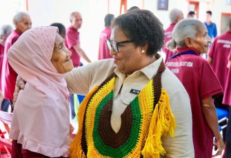 Wamendagri Ribka Haluk saat Sidak RSUD Yowari, Kabupaten Jayapura, Papua, Jumat (13/3/2026) siang.