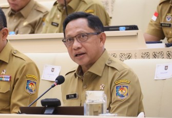 Menteri Dalam Negeri (Mendagri) Muhammad Tito Karnavian memaparkan berbagai capaian kinerja strategis Kementerian Dalam Negeri (Kemendagri) pada triwulan I tahun 2026