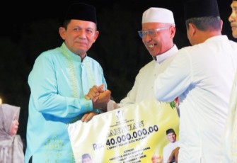 Gubernur Ansar Hadiri Halal Bihalal di Natuna