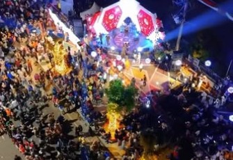 Kawasan Belungguk Point di Jalan S Parman bertransformasi menjadi pusat hiburan dan ekonomi kreatif yang tak pernah sepi pengunjung