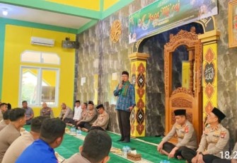 Polres Bintan Gelar peringatan Isra Mi'raj 1447 H
