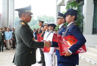Panglima TNI Lantik 260 Perwira Prajurit Karier Progsus Tahun 2026