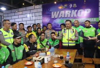 Kakorlantas Polri Irjen Pol Agus Suryonugroho, mengajak seluruh masyarakat tertib berlalulintas tak terkecuali para driver ojek online (ojol)