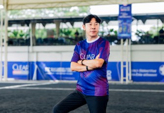 CLEAR Gandeng Shin Tae-yong