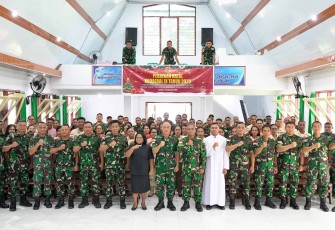 Perayaan Natal 2025 Kodaeral IX, Kamis (22/1)