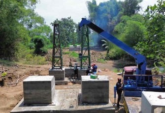 Pembangunan jembatan perintis di wilayah Ponorogo 