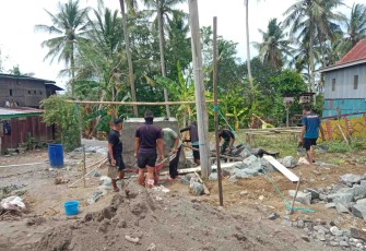 Sumur bor desa Paroto