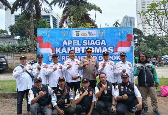 Apel Siaga Kamtibmas Jaga Jakarta, Jaga Depok, Kamis (26/2)