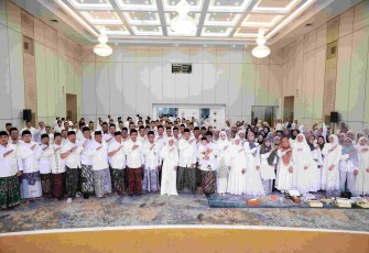 Kemenhaj menggelar buka puasa bersama di Jakarta, Rabu (25/2)