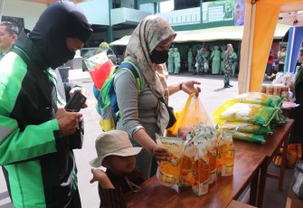 Bazar murah Kodim Tulungagung 